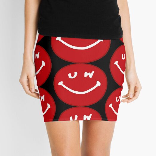 Man Face Mini Skirt for Sale by prrrki