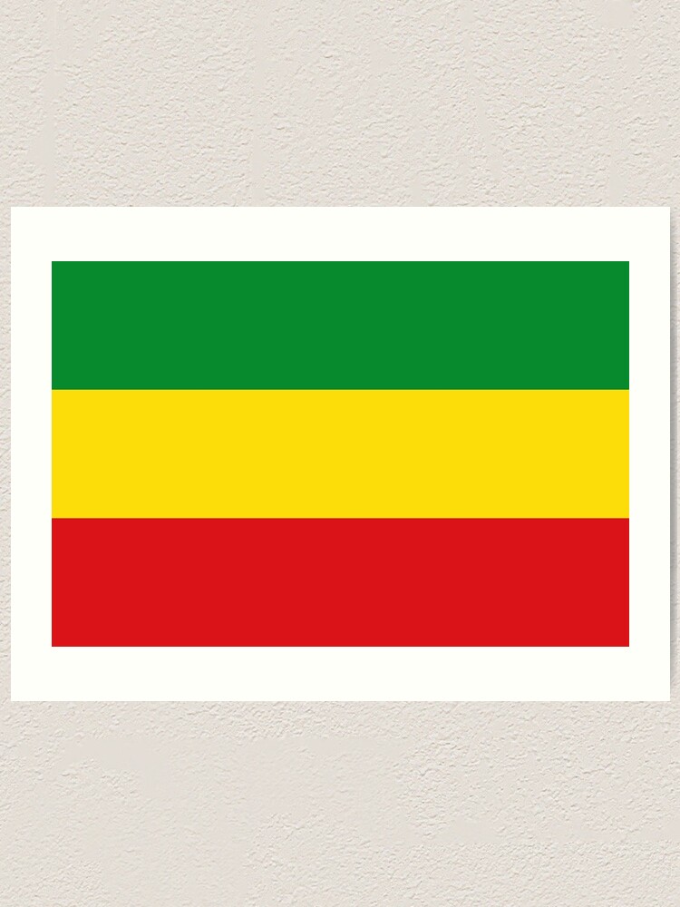 "Reggae Rastafari Flag" Art Print for Sale by AlmaStudio Redbubble