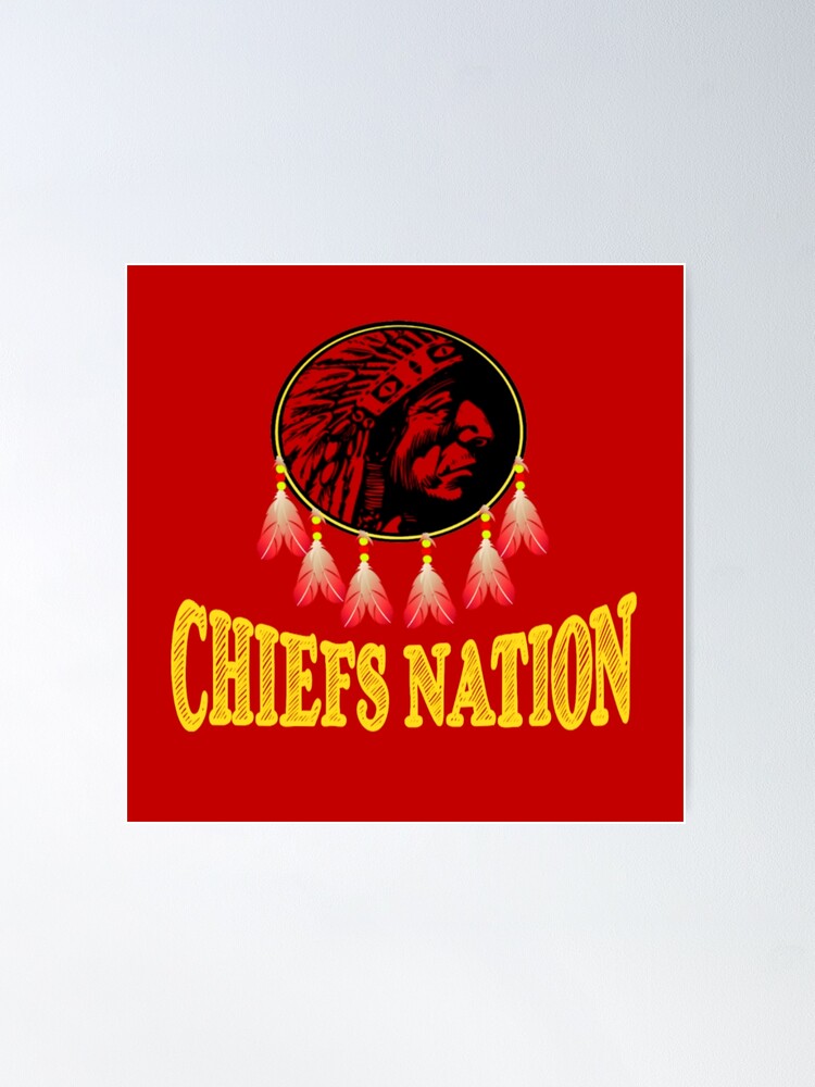Thumbnail 2 of 3, Poster, Chiefs Nation Missouri Football Fan Gift designed and sold by KCSportswear.