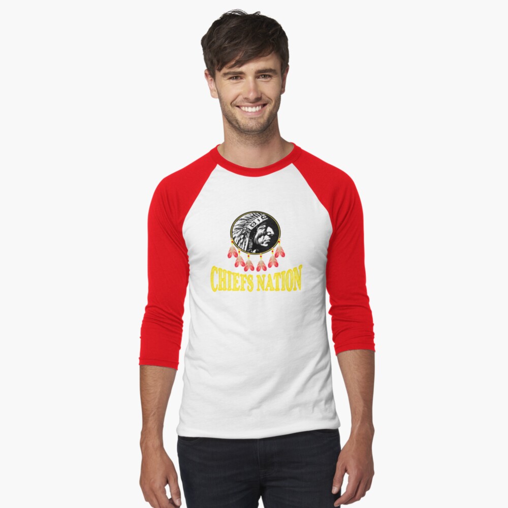 Item preview, Baseball ¾ Sleeve T-Shirt designed and sold by KCSportswear.