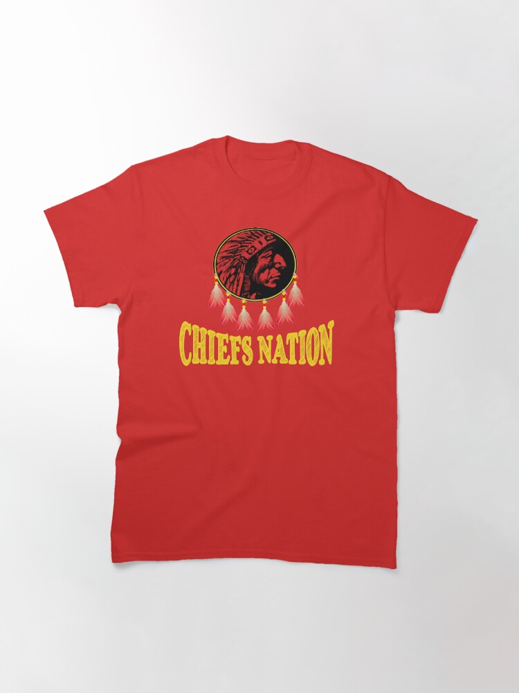 Thumbnail 3 of 7, Classic T-Shirt, Chiefs Nation Missouri Football Fan Gift designed and sold by KCSportswear.