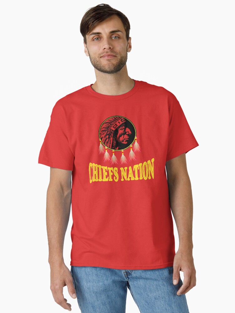 Thumbnail 1 of 7, Classic T-Shirt, Chiefs Nation Missouri Football Fan Gift designed and sold by KCSportswear.
