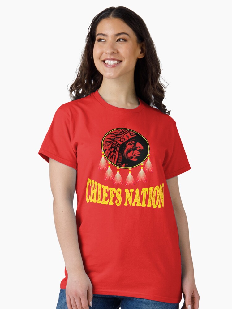 Thumbnail 2 of 7, Classic T-Shirt, Chiefs Nation Missouri Football Fan Gift designed and sold by KCSportswear.