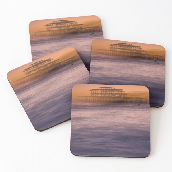 Item preview, The pier remains at dusk... designed and sold by wigs.