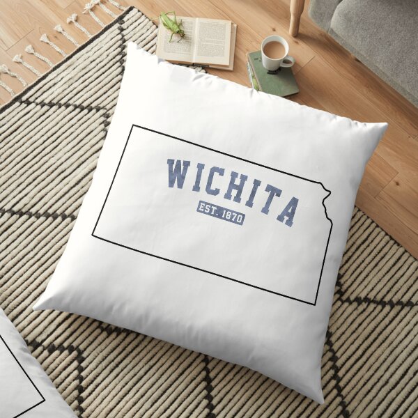 Wichita, Kansas Floor Pillow