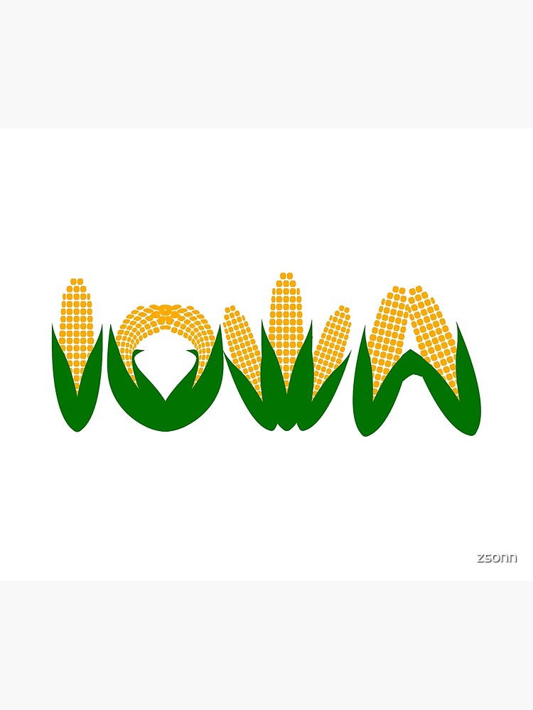 Discover Iowa Corn Premium Matte Vertical Poster