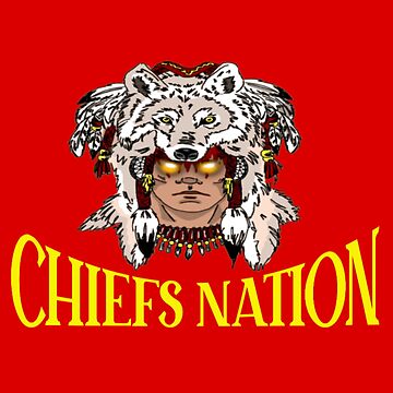 Artwork thumbnail, Chiefs Nation Unique Football Fan Gift by KCSportswear