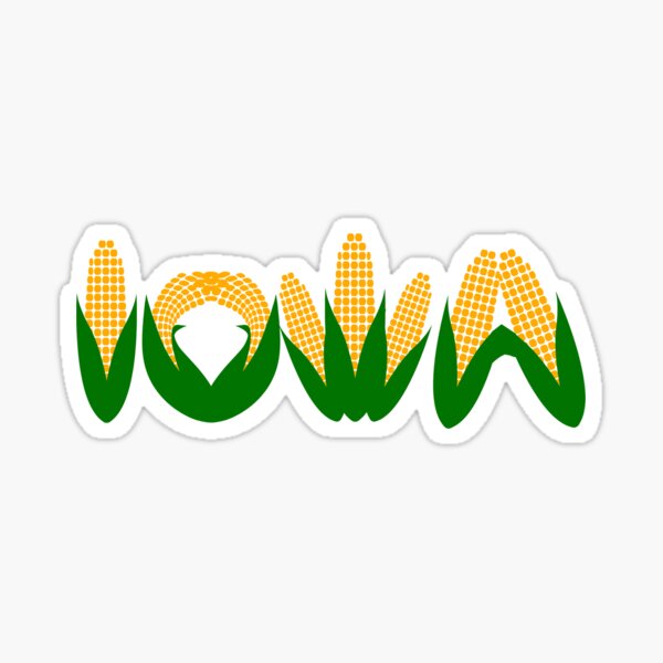 Iowa The Wrestling State Sticker for Sale by s-hammie