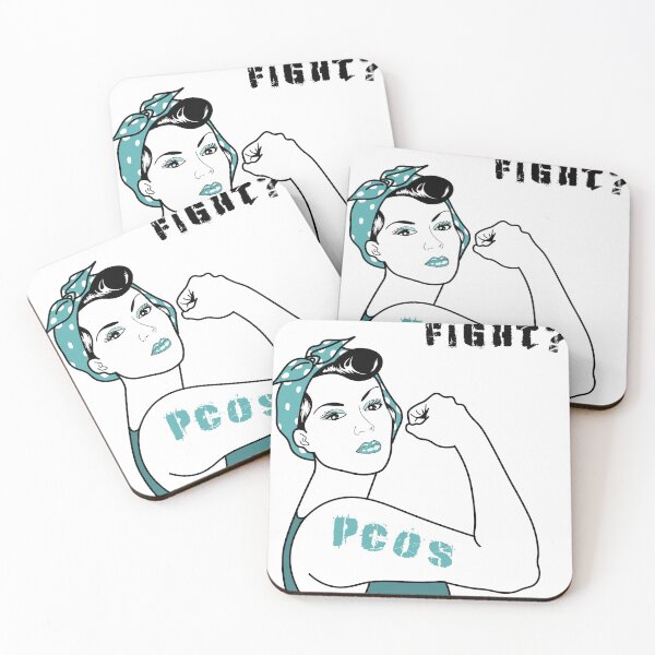 Item preview, Ready to Fight PCOS designed and sold by cstiny.