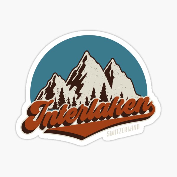 Interlaken Stickers | Redbubble