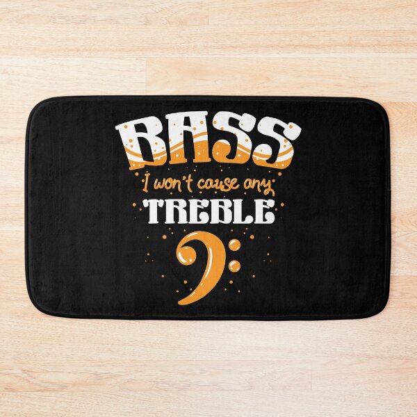Item preview, Bass Player Gift - I Won't Cause Any Trouble designed and sold by Sandra78.