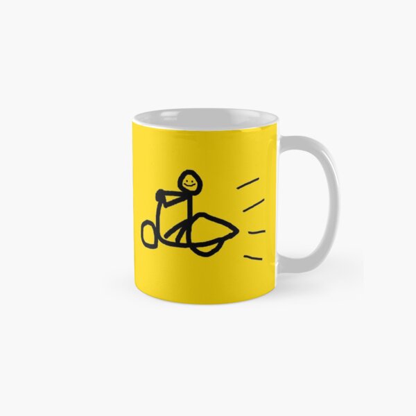 Coffee Vespa Eat Repeat Classic Mug