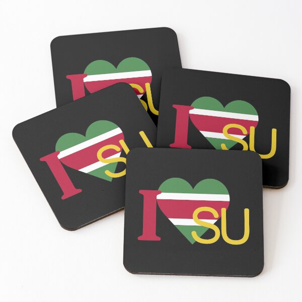 Item preview, I love suriname designed and sold by luggagestickers.