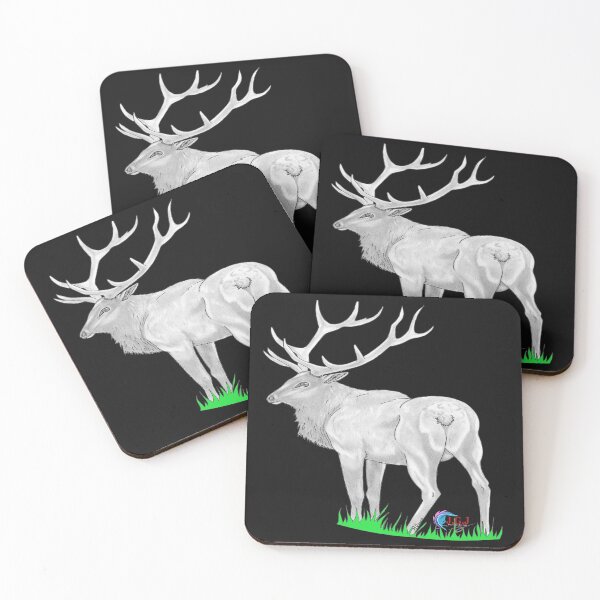 Item preview, Cheeky Elk designed and sold by Jacklyn G. Jones.