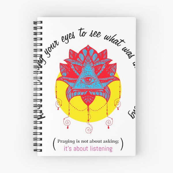 Item preview, Pray with your eyes open designed and sold by lovesuperkarma.