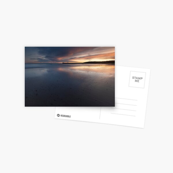 Item preview, sunrise reflections, aberdeen beach designed and sold by codaimages.