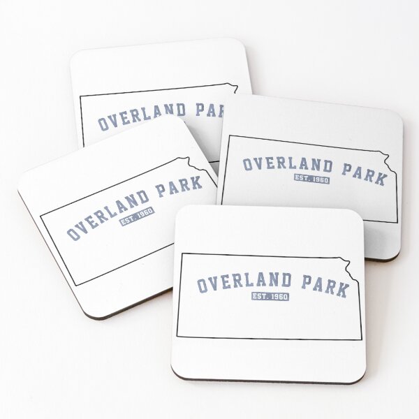 Overland Park, Kansas Coasters (Set of 4)
