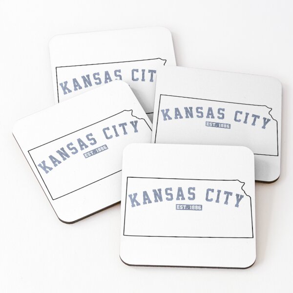 Kansas City, Kansas Coasters (Set of 4)