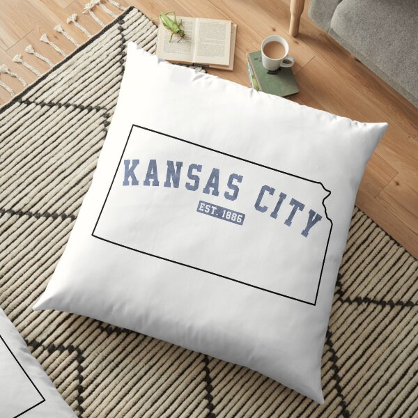 Kansas City, Kansas Floor Pillow
