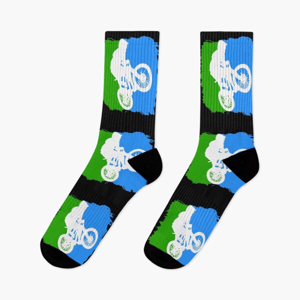 Item preview, MTB Blue Green Mountain Bike Logo designed and sold by Denis Rösler.
