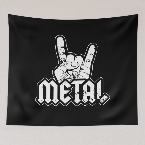 Item preview, Metal Metalhead Devil Horns Festival Band Metal designed and sold by EDcreations.