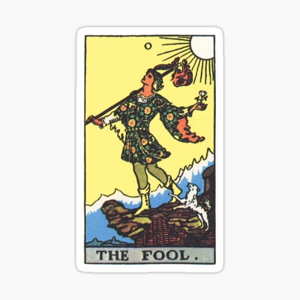 The Fool - Tarot Sticker