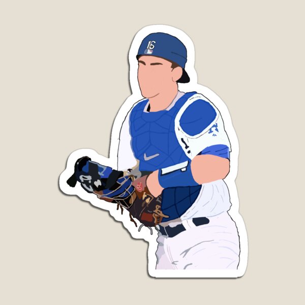 Alex Verdugo Los Angeles Clear Die Cut Vinyl Sticker Dodger 