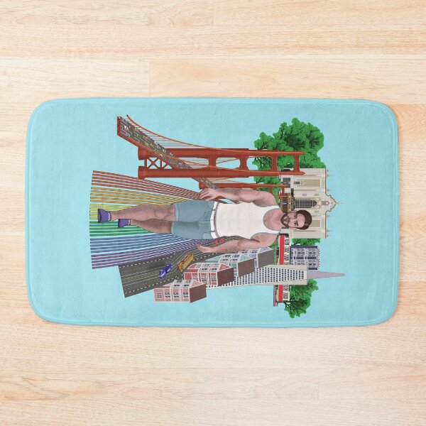 Item preview, Muscle Bear Hunk walks through San-Francisco designed and sold by GiorgioN.