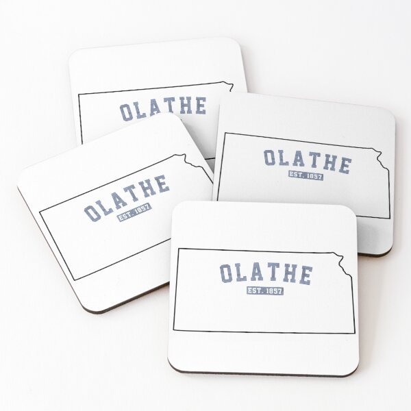 Olathe, Kansas Coasters (Set of 4)