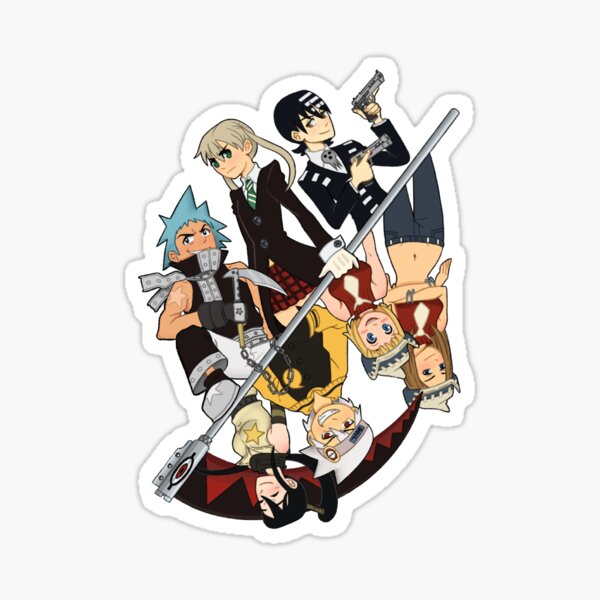 Soul Eater: Meisters vs Weapons Sticker