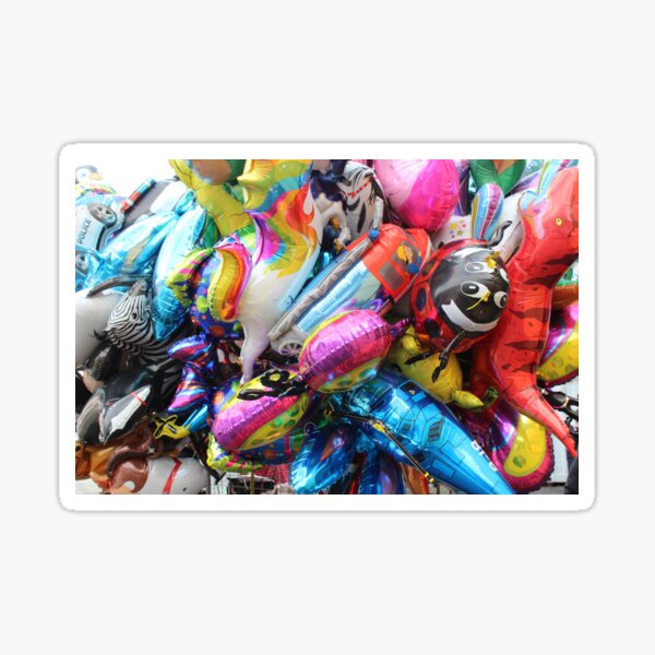 Colorful balloons Sticker