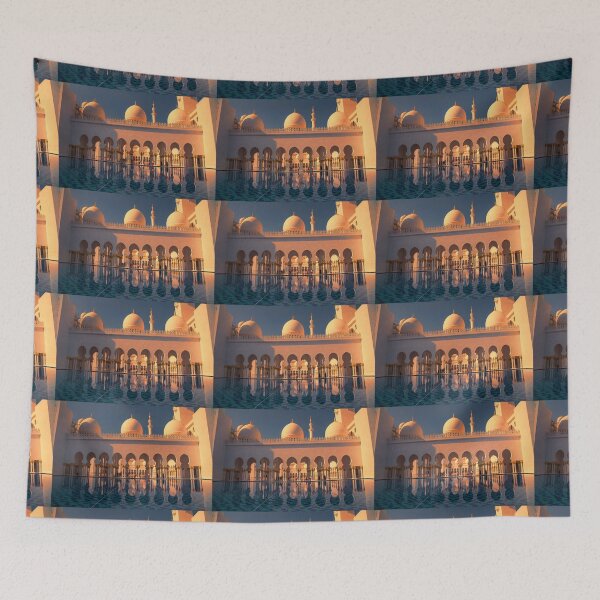 Item preview, United Arab Emirates. Abu Dhabi. Sheikh Zayed Grand Mosque. Reflection. designed and sold by vadim19.