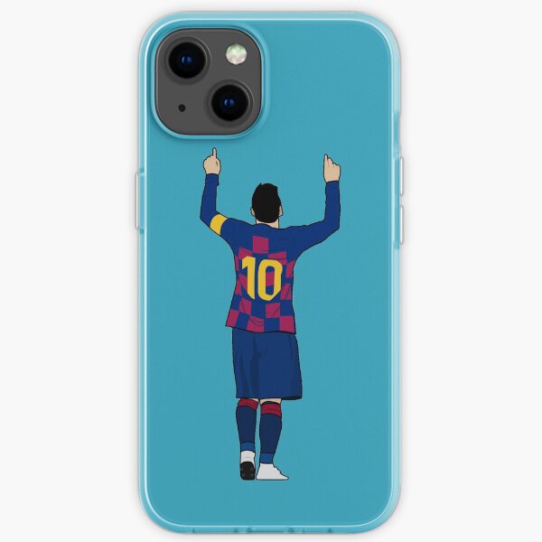 Messi Blue iPhone Soft Case