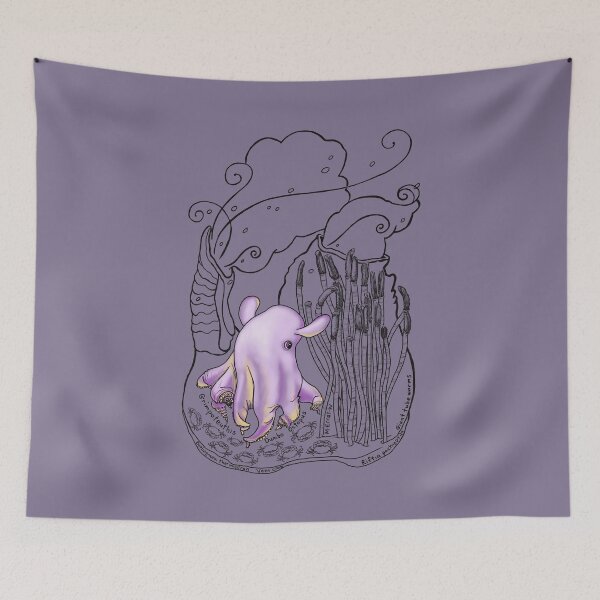 Item preview, Cute Dumbo Octopus Doodle designed and sold by mernstw.