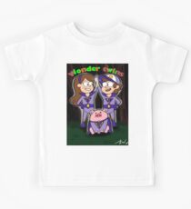 Gravity falls wonder twins Kids Tee