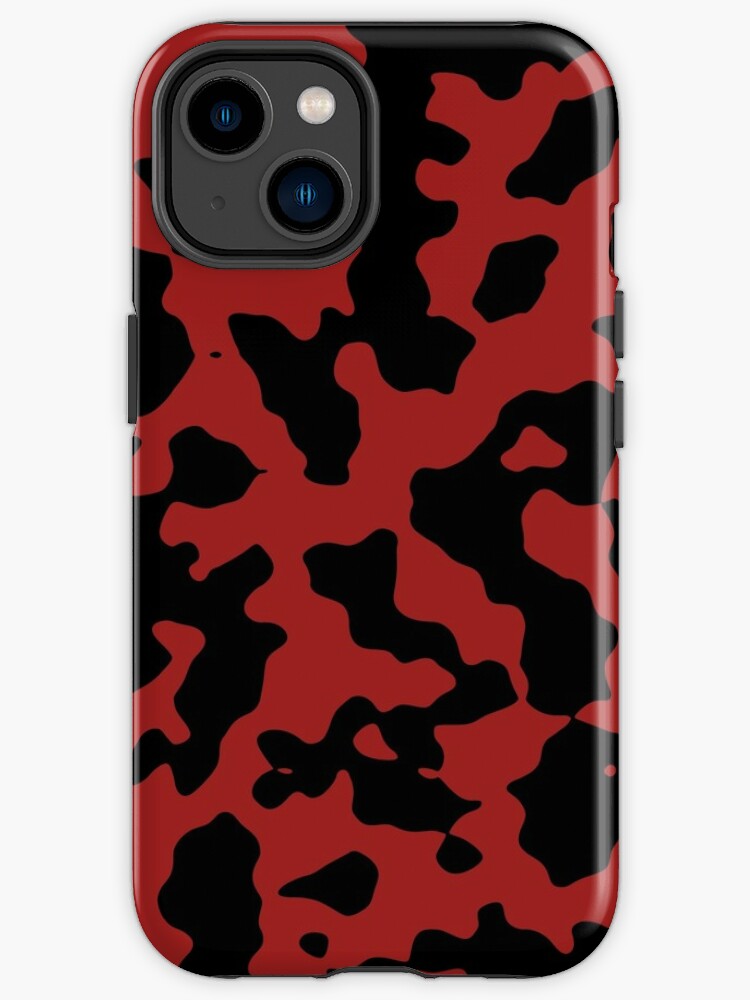 Red Tiger Camo iPhone Case for Sale by Freihalt