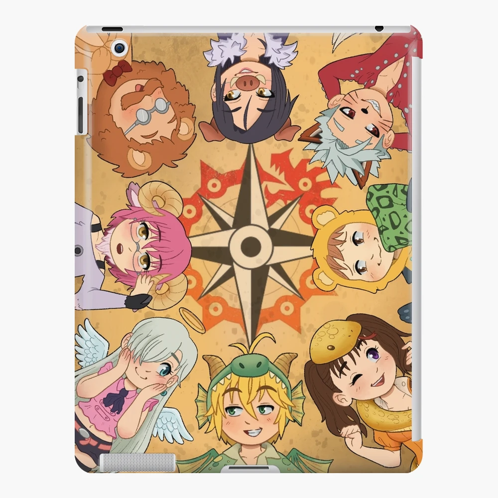 The Seven Deadly Sins Character Mashup Anime Nanatsu no Taizai iPad Case &  Skin for Sale by shizazzi