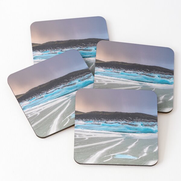 Item preview, Iceland: scenic winter landscape with blue ice glacier designed and sold by VadimK.