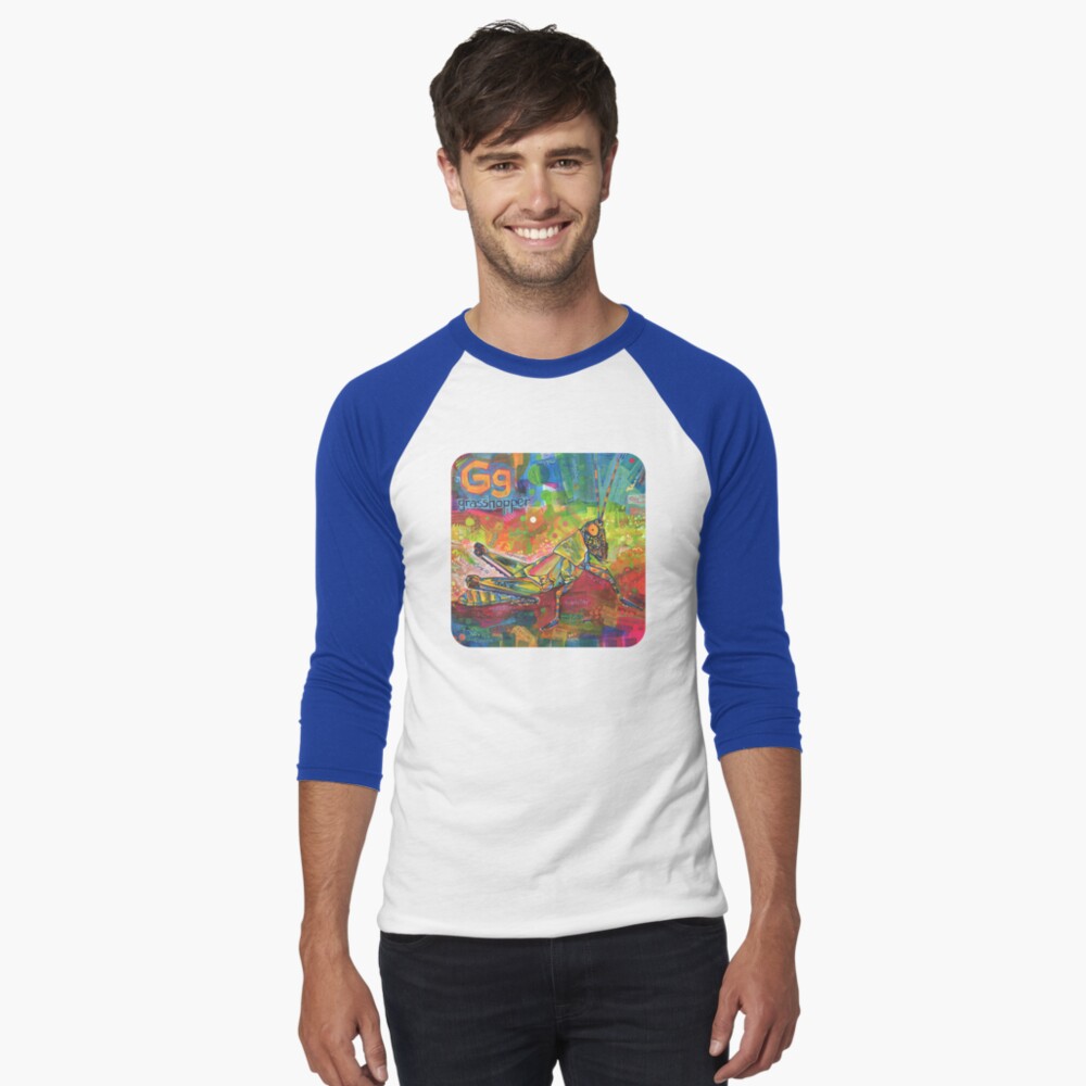 Item preview, Baseball ¾ Sleeve T-Shirt designed and sold by gwennpaints.