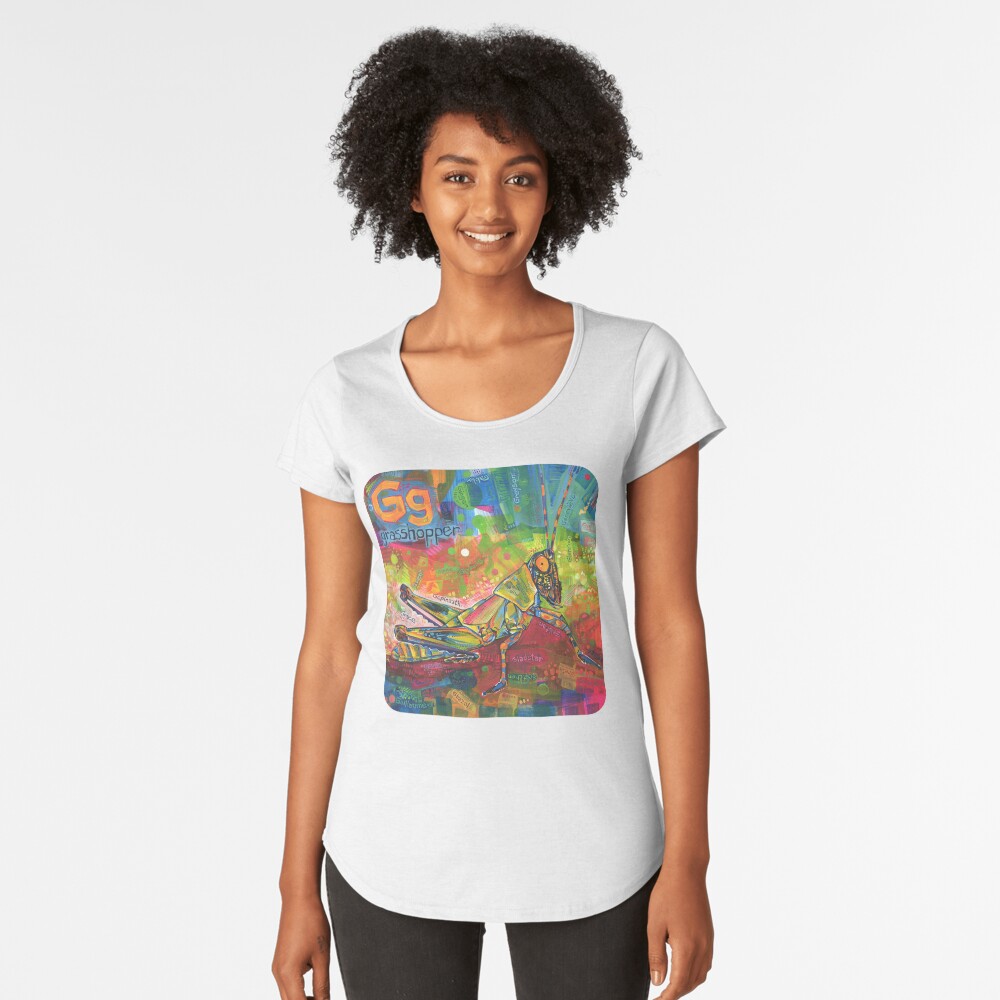 Item preview, Premium Scoop T-Shirt designed and sold by gwennpaints.
