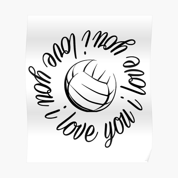 Volleyball Life Posters Redbubble