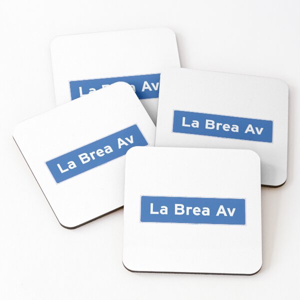 Item preview, La Brea Avenue Los Angeles Hollywood street sign designed and sold by trqffic.