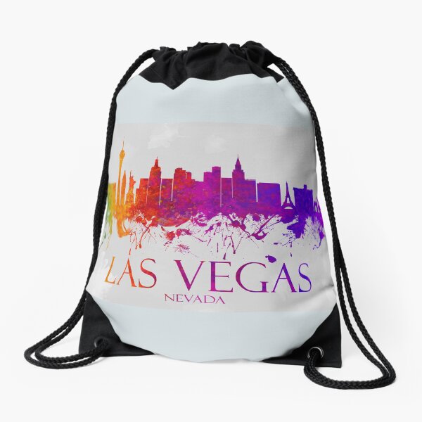 Las Vegas Nevada Skyline - 23 Drawstring Bag