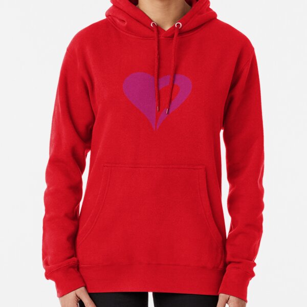 Heart aspect hoodie sale