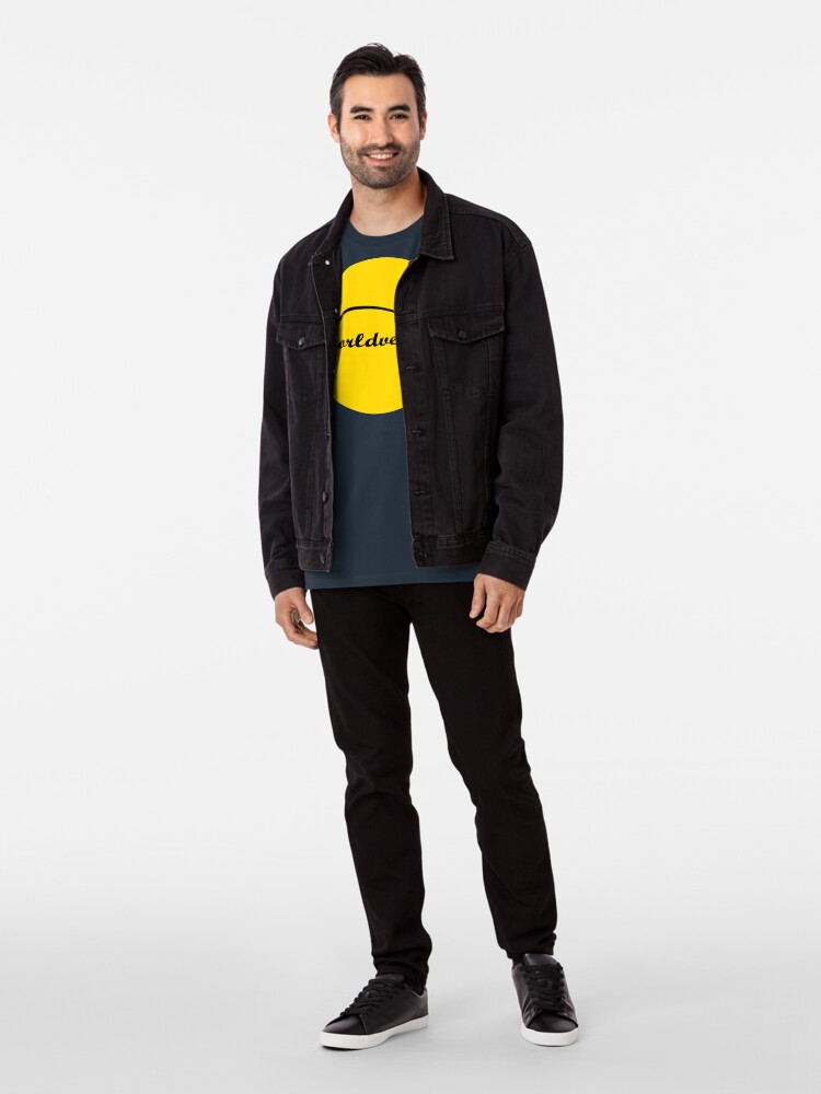 Alternate view of Worldvespa Logo Premium T-Shirt