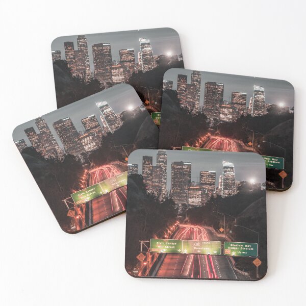 Item preview, Downtown Los Angeles Print designed and sold by trqffic.