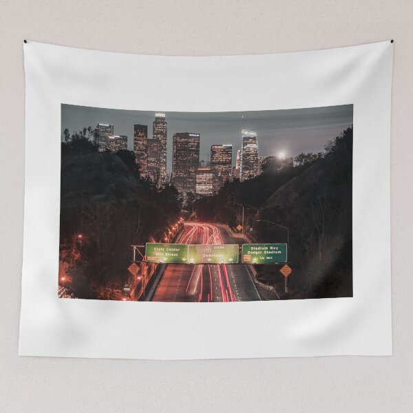 Item preview, Downtown Los Angeles Print designed and sold by trqffic.