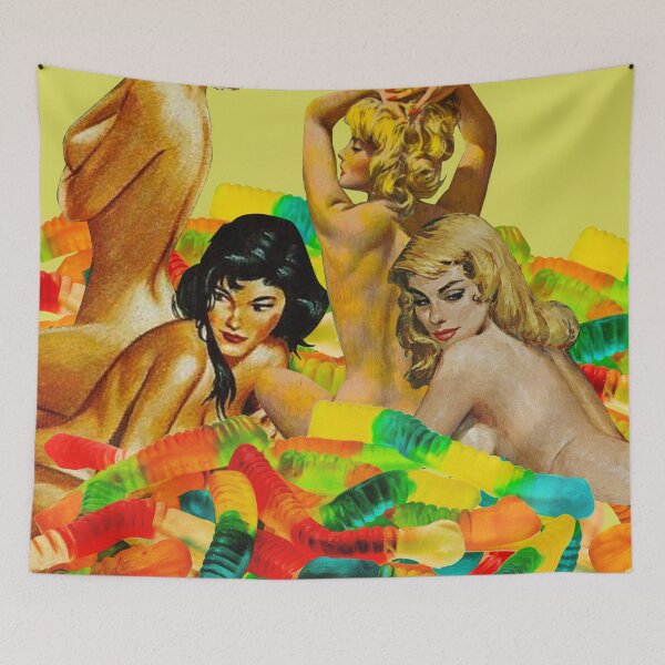 Item preview, Gummy Worm Decadence - acid green designed and sold by Jordyn St. John.