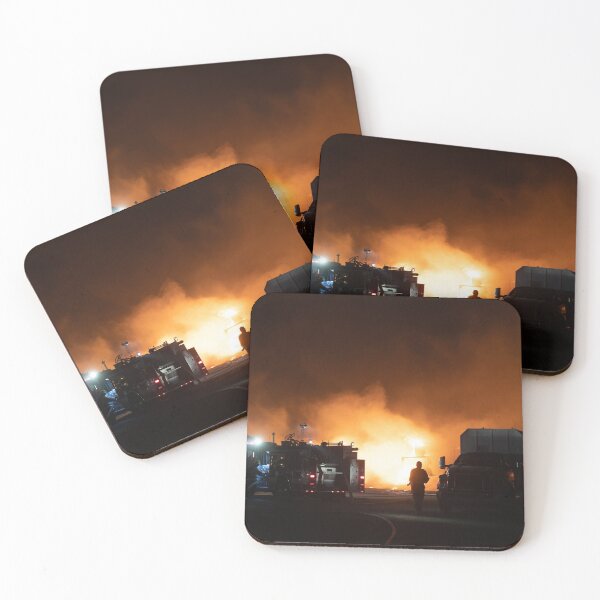 Item preview, LAFD at Brush Fire designed and sold by trqffic.