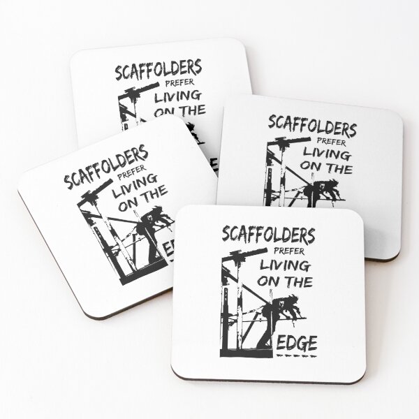 Item preview, SCAFFOLDERS ALWAYS ON THE EDGE BK designed and sold by ScaffoldMob.